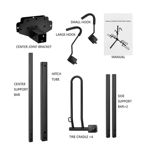 Vélo Tronc Montage En Rack 3 Vélo Arrière Transporteur Carry Rack Voiture Camion avec Fix <span class=keywords><strong>Sangle</strong></span> Capacité Plateau Style Smart Basculement Conception - Product Image 5