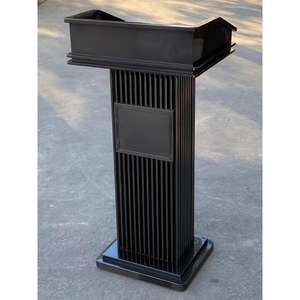 Onroerend Goed Outdoor Lezing Desk Rvs Roségoud Commerciële Meubelen Verkoopafdeling Welkom Receptie Parking - Product Image 1