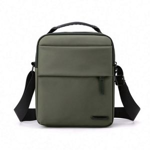 Bolso Bandolera de PU con Logotipo Personalizado, Bolso de Mensajero Casual de Alta Calidad para Negocios, Bolso de Pecho para Hombre - Product Image 4