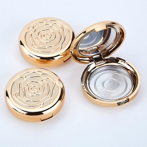 <span class=keywords><strong>Estuche</strong></span> Vacío <span class=keywords><strong>para</strong></span> Sombra de Ojos Dorado, Compacto Individual <span class=keywords><strong>para</strong></span> Colorete Cosmético, Contenedor de Maquillaje en Polvo, Diámetro 40mm, <span class=keywords><strong>Estuche</strong></span> <span class=keywords><strong>para</strong></span> Lápiz Labial - Product Image 2