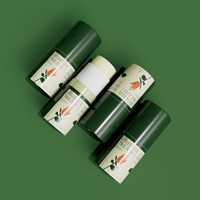Vente en gros de contenants cosmétiques d'emballage en papier biodégradable Tube en papier torsadé pour bâton déodorant écologique