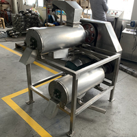 Fruitpulp-extractie- en verwerkingsmachine voor drakenvrucht/pitaya, 304 roestvrijstalen pomp, hoge capaciteit 500-3000 kg/uur