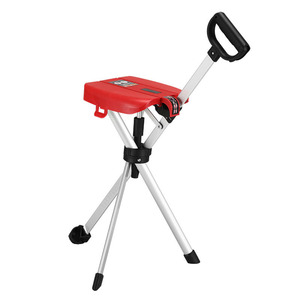 OEM Walking Stick <b>Stool</b> Aluminum Alloy Folding Portable Red Black Gray Brown Multi Functional Senior Use - Product Image 1