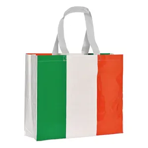 Bolsa de compras laminada de PP con fuelle, personalizada para merchandising - Product Image 4