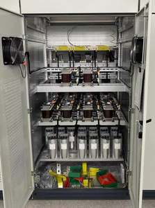 300Kvar Hệ số công suất điều chỉnh điện áp thấp tụ điện sàn ngân hàng đứng Tủ năng lượng phản ứng tự động bồi thường thiết bị - Product Image 4