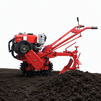 Micro-motoculteur à chenilles autopropulsé, désherbeur à rouleaux, machine de gestion agricole à chenille unique, motoculteur de jardin