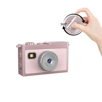 Mini caméra numérique rotative Sprite DC50S 5MP CMOS en forme de bouton, jouet gyroscope portable 1080P 2K avec partage Android