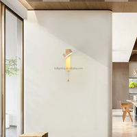 Applique murale LED en travertin Chambre à coucher Pierre Texture naturelle poreuse Style rustique Économie d'énergie Certifié CE Taille personnalisée disponible