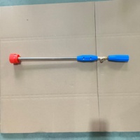 Pistolet pulvérisateur en cuivre bleu de 60 cm avec capuchon, pistolet pulvérisateur de jardin, lance haute pression