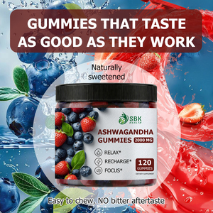 Gummies Apaisantes et Stimulantes d'Humeur du Fabricant : Complément Herbal au Magnésium et à l'Ashwagandha - Product Image 6