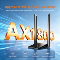 Adaptateur WiFi 6 USB COMFAST CF-945FP AX1800 double bande double antenne USB 3.0 pour ordinateur portable de bureau