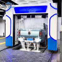 Machine de lavage de voitures automatique sans contact industrielle avec module de diagnostic automatique des pannes pour les grands parcs de véhicules