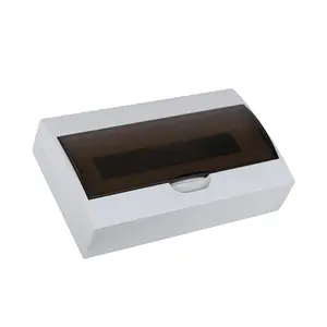 18 WAY concealed single row copper distribution box outdoor waterproof IP65 ABS plastic junction box distribution box