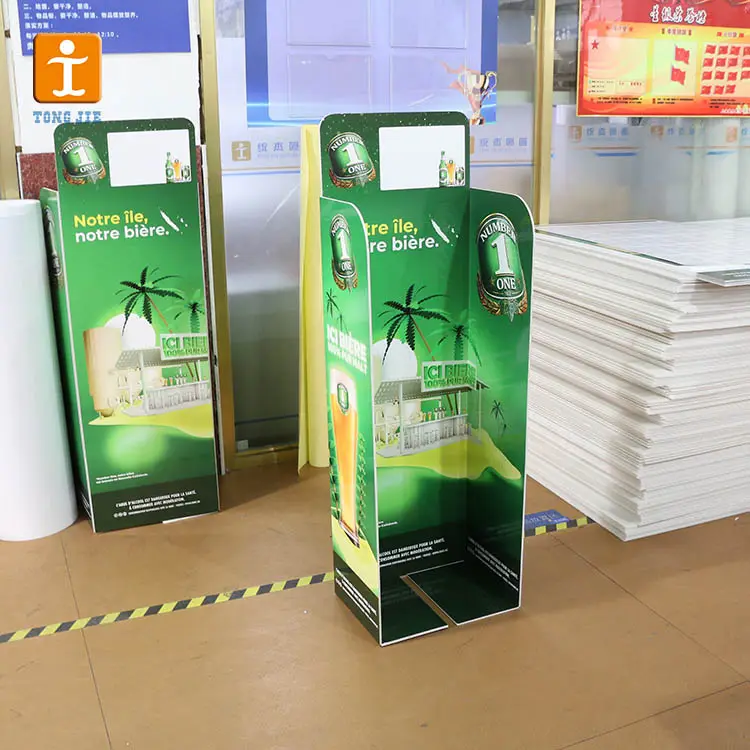 PVC Sheet Print and Die Cut display board , Advertising Table stand Billboard