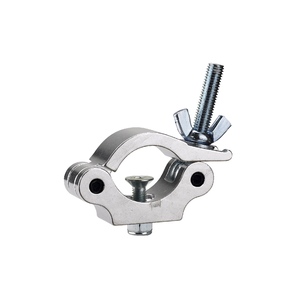 30mm chiều rộng bạc 2 inch nhôm nặng nửa Coupler giàn kẹp phù hợp cho (38-52) mm giai đoạn ánh sáng kẹp và DJ Đèn kẹp - Product Image 3