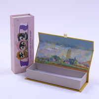 Boîte en papier cosmétique magnétique de luxe personnalisée pour faux ongles, avec fermeture magnétique, pour ongles à presser - Vente en gros directe usine