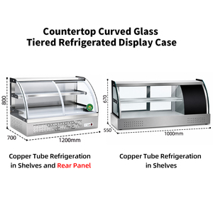 Equipo <span class=keywords><strong>de</strong></span> Refrigeración, Vitrina Refrigerada con Puerta <span class=keywords><strong>de</strong></span> Vidrio para Pasteles, Congelador, Exhibidor <span class=keywords><strong>de</strong></span> Pastelerí<span class=keywords><strong>a</strong></span>, Vitrina <span class=keywords><strong>de</strong></span> Panaderí<span class=keywords><strong>a</strong></span> - Product Image 5