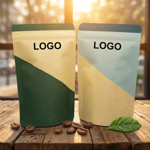 Bolsa Biodegradable Personalizada con Cierre Hermético a Prueba de Olores, de Grado Alimenticio, para Envasado de Café, Directo de Fábrica, OEM, ODM - Product Image 3