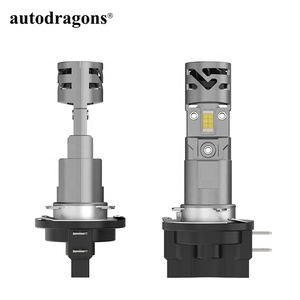 Autodragons Bombillas LED para Faros Delanteros de Coche, 9-32v DC, 3800lm, 35w, Chip LED 7035, 6500K, H11B, Luz Baja, DRL, Luz Antiniebla, Blancas - Product Image 2