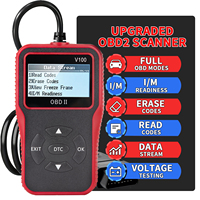 Escáner OBD2 V100 a Precio de Fábrica, Herramienta de Diagnóstico Universal para Automóviles, Lector de Códigos de Error del Motor, Analizador de Motor, 1 Año de Garantía