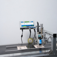 Impresora de Inyección de Tinta de un Solo Cabezal Docod T1000, Máquina de Codificación Industrial de Alta Velocidad de 406 m/min para Cartón y Plástico