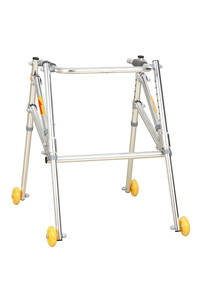 Andador Económico <span class=keywords><strong>de</strong></span> Acero Plegable <span class=keywords><strong>de</strong></span> 2 Ruedas con Altura Ajustable para Uso Clínico - Product Image 3
