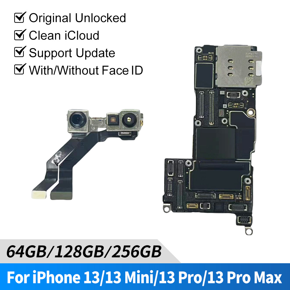 Pour X-256GB-Carte mère testée pour iPhone, sans Face ID, puces