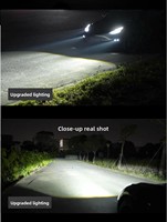 Ensemble de phares à LED matriciels pour Tesla Model 3 Model Y, commande tactile, feux de jour DRL, mise à niveau des feux antibrouillard, IP67, sans erreur CANBUS, 6000K