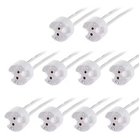 Douille de lampe à visser en céramique certifiée CE VDE ROHS MR16 GU5.3 pour lampes LED halogènes AC 220V Garantie de 2 ans