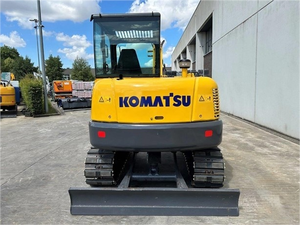 Fabriqué au Japon, mini-excavatrice d'occasion Komatsu PC 56 de 5 tonnes - Product Image 3