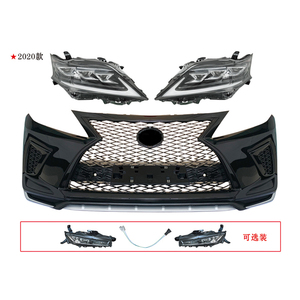 Últimos productos <span class=keywords><strong>precio</strong></span> de fábrica piezas de automóviles para <span class=keywords><strong>Lexus</strong></span> <span class=keywords><strong>RX</strong></span> 2009-2015 actualización <span class=keywords><strong>2020</strong></span> <span class=keywords><strong>RX</strong></span> Sport Body Kit parachoques delantero faro rejilla - Product Image 6