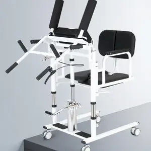 Sollevatore per Trasferimento Pazienti Paralizzati Disabili, Telaio in Acciaio al Carbonio, Capacità 200kg, Freno, Ruote Silenziose - Manuale - Product Image 1