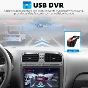 Autoradio 2din 7/9/10 Pollici Lettore Multimediale Android GPS WiFi Lettore DVD <span class=keywords><strong>Auto</strong></span> Radio GPS con Mappe - Product Image 6