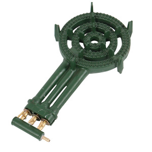 Réchaud à gaz portable en métal Hongkun Q40, brûleur à trois anneaux en fonte, gaz GPL, réchaud de camping extérieur - Product Image 1