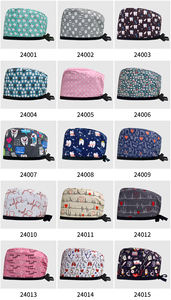 Nuevo sombrero de algodón para quirófano, sombrero quirúrgico médico estampado absorbente de sudor para mascotas, Hospital, Doctor, sombrero de trabajo, Spa, gorro de enfermería - Product Image 6
