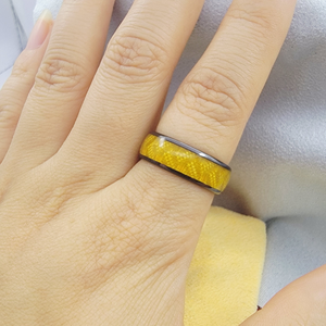 White NTAG216 Smart NFC <b>Ring</b> <b>Ceramic</b> Bangle Bracelet Smooth Round Passive RFID Tag Programmable for Access Glow in the Dark <b>Ring</b> - Product Image 3