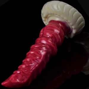FAAK - Nuevo Dildo Anal Pequeño de 7 Pulgadas, Diseño Curvo, Dildo Monstruoso para Masaje Vaginal, Silicona Suave - Product Image 2