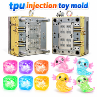 Moule d'injection TPU pour jouet à presser, fabricant de moules personnalisés pour jouets sensoriels anti-stress en forme de pain moelleux