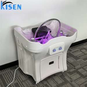 อ่างสระผมแบบพกพา Kisen ขายดี พร้อมเครื่องสระผมแบบปรับระดับความสูงได้ สำหรับใช้ในบ้าน ร้านเสริมสวย โรงพยาบาล และคลินิก - Product Image 4