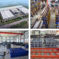 Étagères Cantilever Industrielles en Acier Épaissi pour Stockage de Matériaux Longs en Atelier, Service OEM ODM