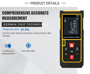 Laser <strong>Distance</strong> <strong>Meter</strong> 40m 60m 80m 100m Hand Tools Laser Tape Laser <strong>Measure</strong> Ruler Roulette Tool High Quality <strong>Distance</strong> <strong>Meter</strong> Sets - Product Image 2