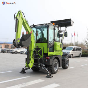 Mini Tractor Retroexcavadora de 3, 5 y 6 Toneladas, Retroexcavadora Pequeña 4x4 con Accesorio Retroexcavadora en Venta - Product Image 5