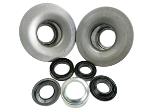 Kit de joints de <span class=keywords><strong>labyrinthe</strong></span> pour boîtier de roulement d'entraînement de convoyeur à bride en acier au carbone, sur mesure, alésage 35 mm, modèle TK 6204-108 - Product Image 4