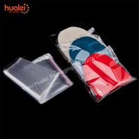 Vente en gros logo personnalisé sacs d'emballage auto-scellants en plastique cellophane pour vêtements sacs d'emballage en cellophane pour vêtements emballage de chapeau