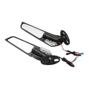 Accessoire de modification de rétroviseur de moto, rétroviseur éclairé pour la marche arrière - Product Image 5