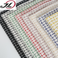 Tissu en tweed multicolore pour manteau, 2 pièces de bonne qualité, prix pas cher, quantité minimale de commande