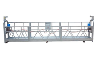 Plateforme de travail suspendue réglable en acier galvanisé moderne pour le nettoyage des fenêtres et la construction, capacité de charge de 630/800/1000 kg