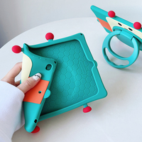 Casing braket berputar 360 derajat untuk iPad generasi 9 ke-8 casing untuk iPad 7 untuk iPad 9 10.2 Casing desain karton silikon