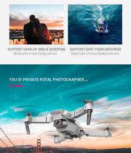 E88 드론 4k WiFi Fpv 카메라 드론 4k 전문 hd 1080p 드론과 넓은 각도 카메라 헬리콥터 장난감 - Product Image 4