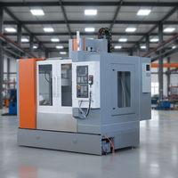 Centre d'usinage vertical CNC VMC500 400, petite fraiseuse CNC pour le traitement des métaux